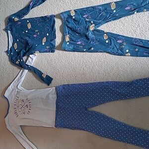 Carter's Girls sz 8 4PC Snug Fit PJ Set